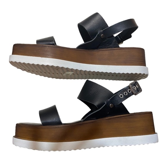 Christian Di Riccio Sandals Sling Back Heels Made in Italy Leather Size 41 - Picture 5 of 8